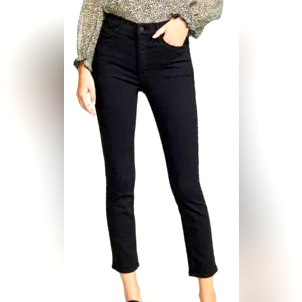 NWT Mother The Midrise Dazzler Ankler denim jeans Not Guilty color size 34